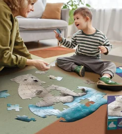 Puslespil-Madd Capp Puzzles Puslespil - I Am LiL' Polar Bear - 48 Brikker