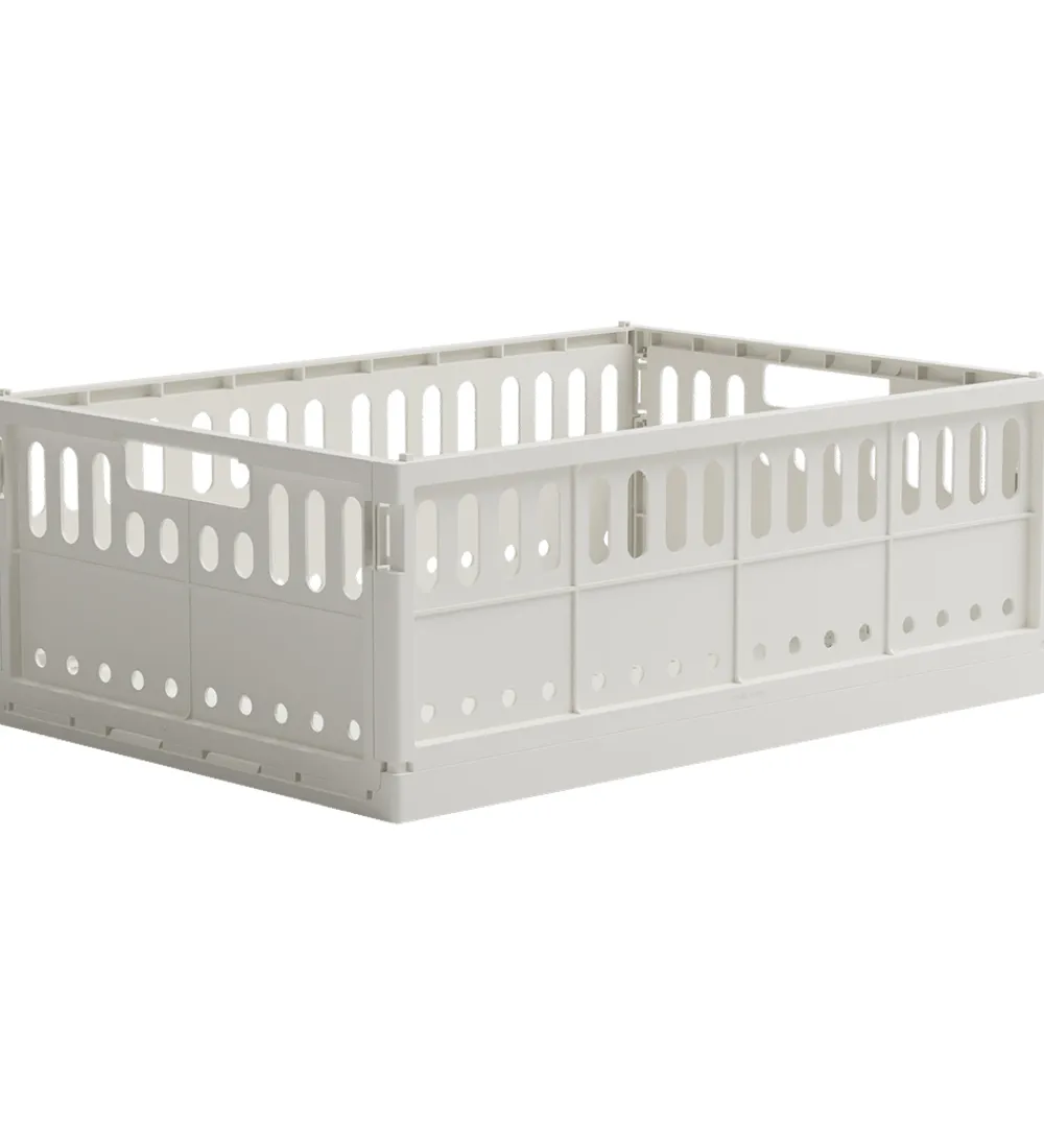 Made Crate Foldekasser*Foldekasse - Maxi - 48x33x17,5 cm - Milk