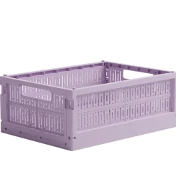Made Crate Foldekasser*Foldekasse - Midi - 33x24x13 cm - Lilac