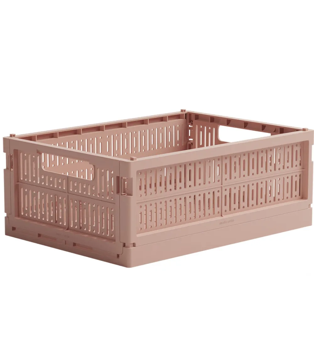 Made Crate Foldekasser*Foldekasse - Midi - 33x24x13 cm - Blush