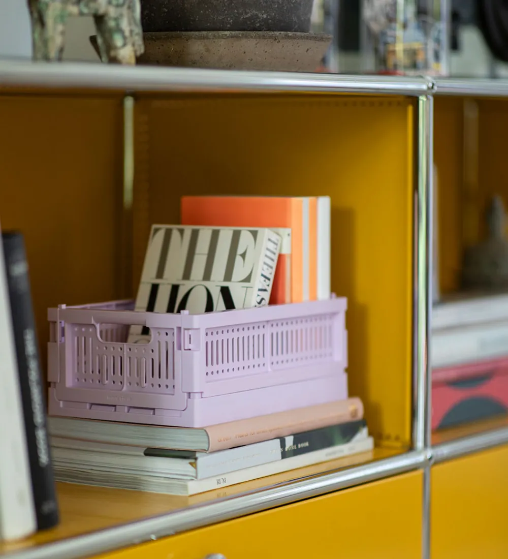 Made Crate Foldekasser*Foldekasse - Mini - 24x17x9,5 cm - Lilac