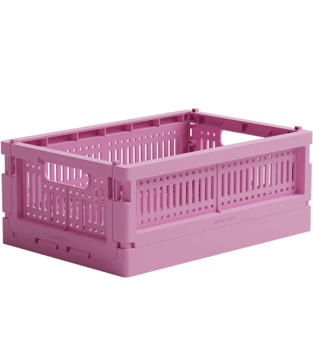Made Crate Foldekasser*Foldekasse - Mini - 24x17x9,5 cm - Soft Fuchsia