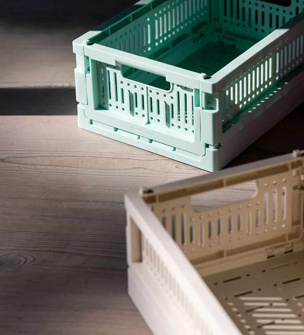 Foldekasser-Made Crate Foldekasse - Mini - 24x17x9,5 cm - Milk