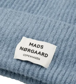 Huer Og Hatte-Mads Nørgaard Hue - Uld/Akryl - Tosca Anju - Faded Denim