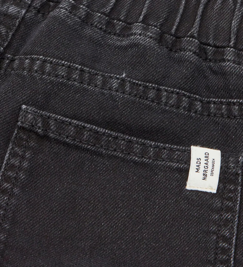 Bukser Og Jeans-Mads Nørgaard Jeans - Penni - Washed Black