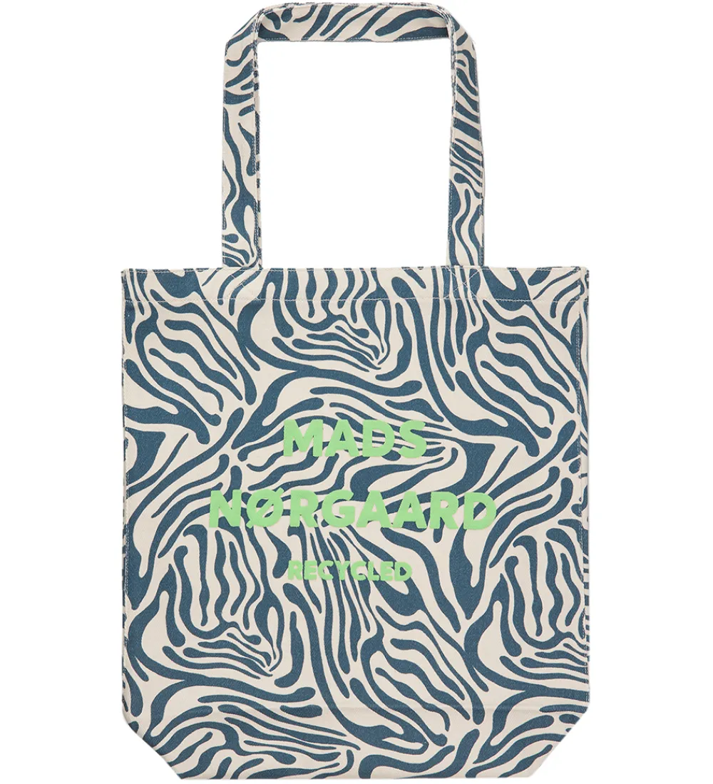 Mads Nørgaard Shoppers*Shopper - Recycled Boutique Athene - Zebra AOP/Sa