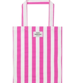 Shoppers-Mads Nørgaard Shopper - Atoma - Carmine Rose/White Alyssum