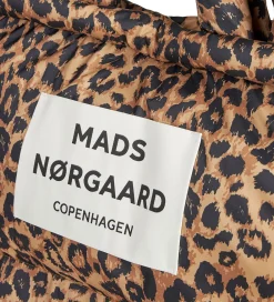 Shoppers-Mads Nørgaard Shopper - Light Ripstop Pillow - Leo AOP/Black