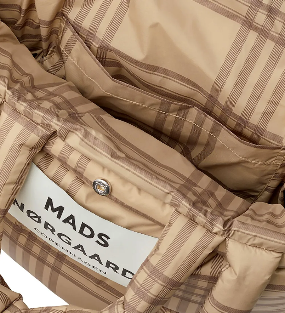 Mads Nørgaard Tasker|Shoppers*Shopper - Light Ripstop Pillow - Cornstalk/Cocoa B