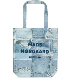 Shoppers-Mads Nørgaard Shopper - Recycled Boutique Athene - Denim AOP