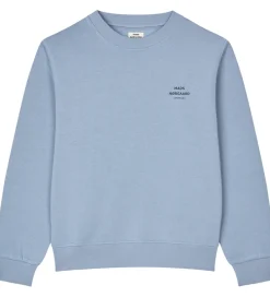 Sweatshirts-Mads Nørgaard Sweatshirt - Solo - Faded Denim
