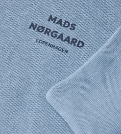 Sweatshirts-Mads Nørgaard Sweatshirt - Solo - Faded Denim