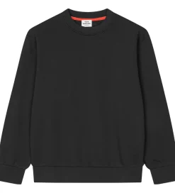 Sweatshirts-Mads Nørgaard Sweatshirt - Sonar - Jet Black