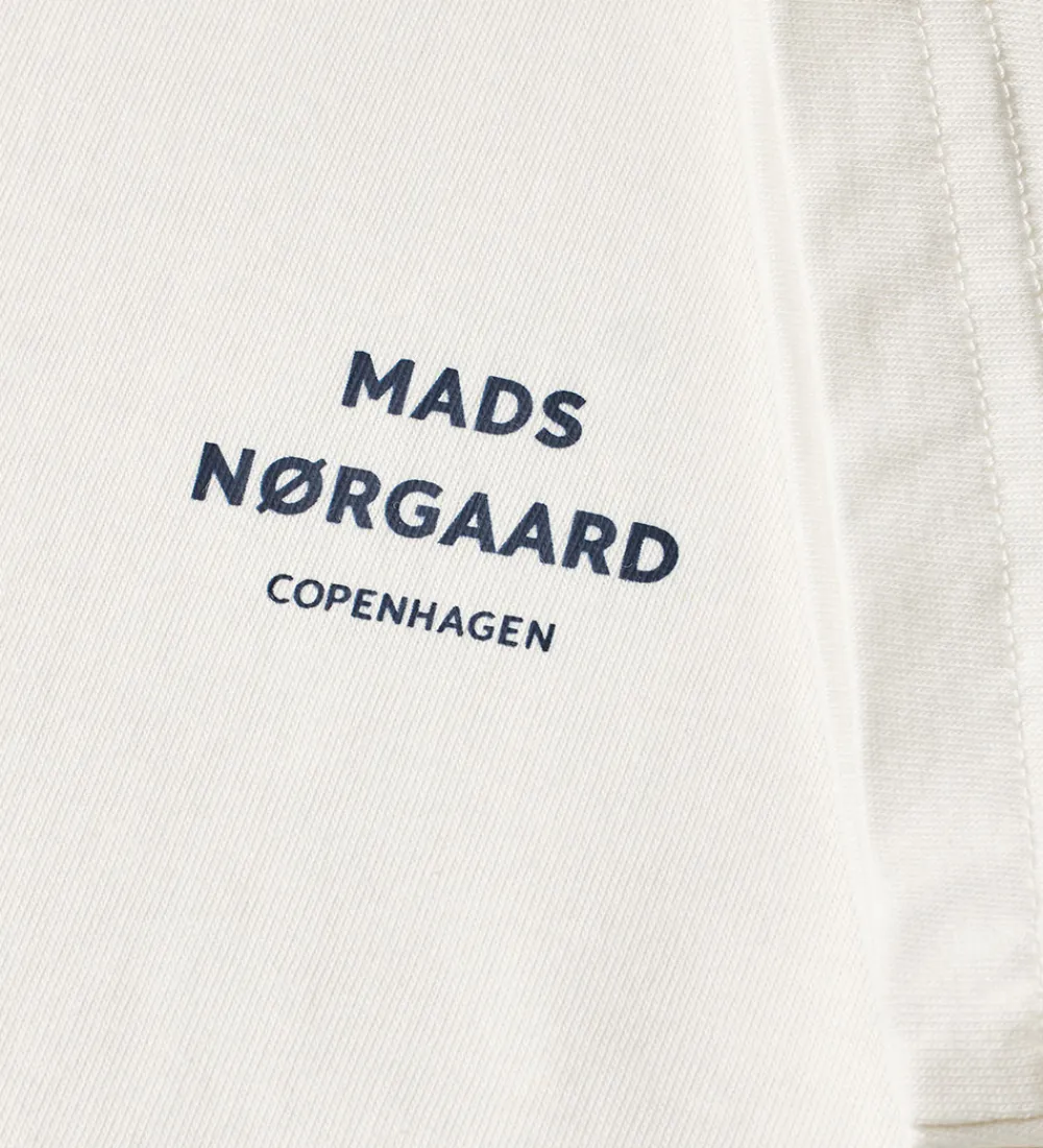 Mads Nørgaard T-Shirts*T-shirt - Thorlino - Snow White