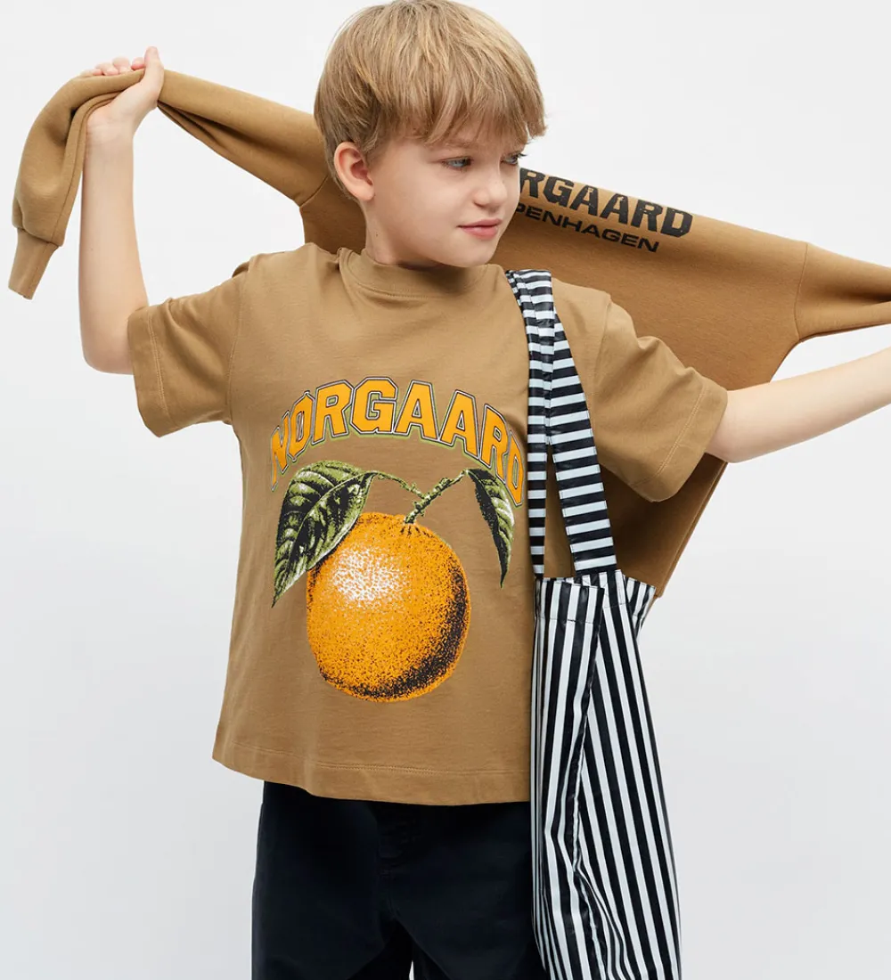 Mads Nørgaard T-Shirts*T-shirt - Tristi - Ermine