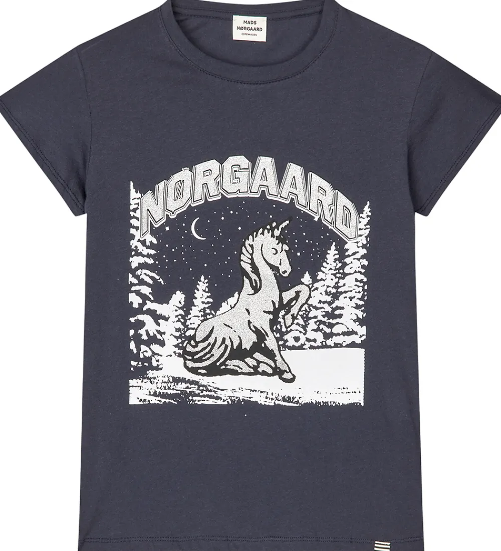 Mads Nørgaard T-Shirts*T-shirt - Tuvina - Parisian Night