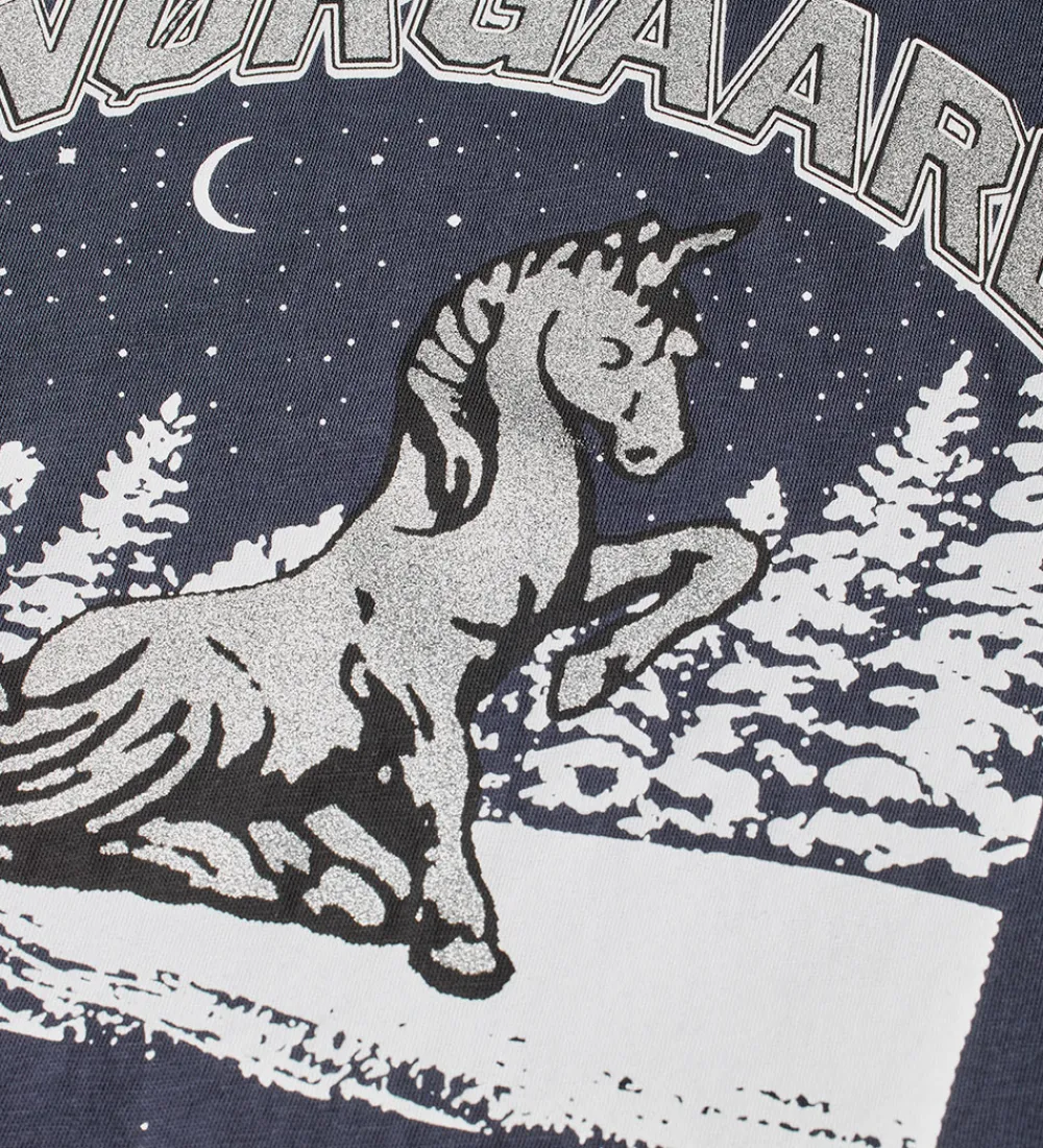 Mads Nørgaard T-Shirts*T-shirt - Tuvina - Parisian Night