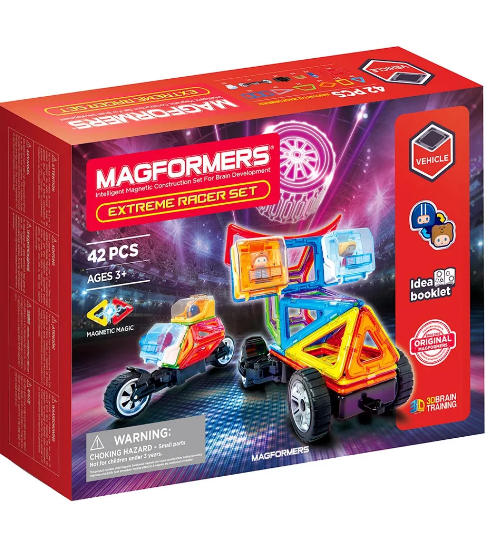 Magformers Magnetlegetøj*Magnetsæt - 42 stk - Extreme Racer Set