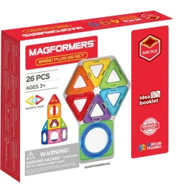 Magformers Magnetlegetøj*Magnetsæt - Basic Plus - 26 Dele