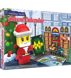 Magnetlegetøj|Konstruktionslegetøj-Julekalender Magna-Tiles - 34 Dele - MicroMAGS