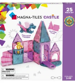 Magna-Tiles Magnetlegetøj*Magnetsæt - 25 Dele - Castle