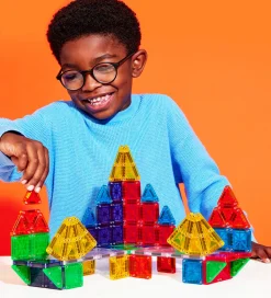 Magnetlegetøj-Magna-Tiles Magnetsæt - 70 Dele - MicroMAGS