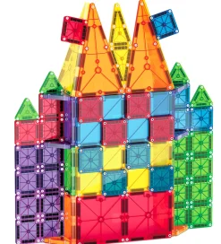 Magnetlegetøj-Magna-Tiles Magnetsæt - 62 Dele - MicroMAGS & Combo