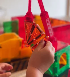 Magnetlegetøj-Magna-Tiles Magnetsæt - 50 Dele - Builder XL + MicroMAGS