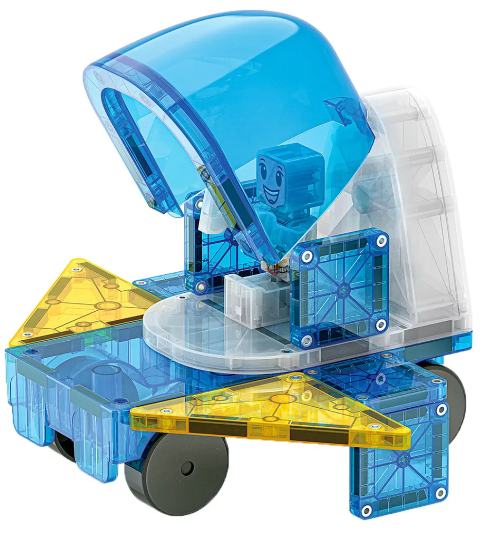 Magna-Tiles Magnetlegetøj*Magnetsæt - 32 Dele - Space + MicroMAGS