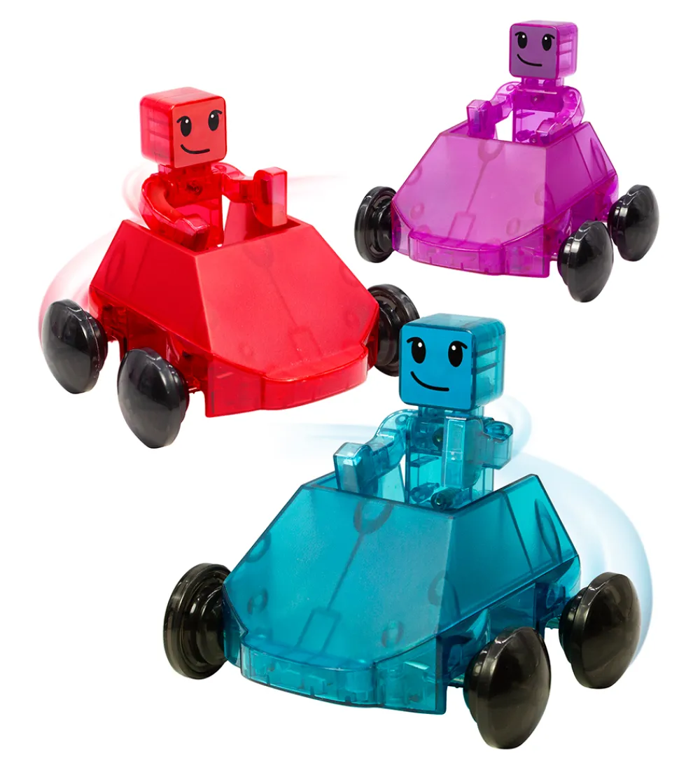 Magnetlegetøj-Magna-Tiles Magnetsæt - Dashers - 6 Dele
