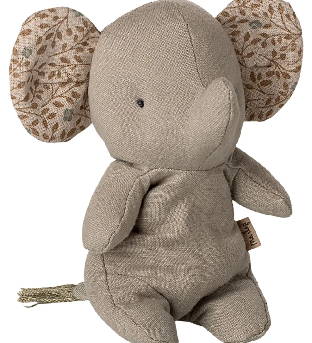 Bamser-Maileg Bamse - Safari Friends - Elefant - Mini - Grå