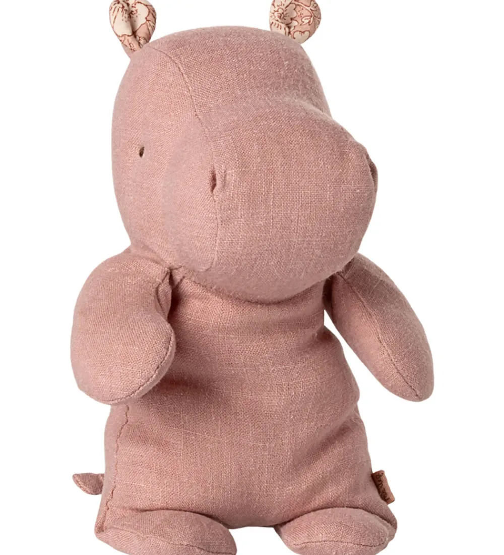 Maileg Bamser*Bamse - Safari Friends - Flodhest - Lille - Rosa