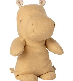 Maileg Bamser*Bamse - Safari Friends - Flodhest - Lille - Råhvid