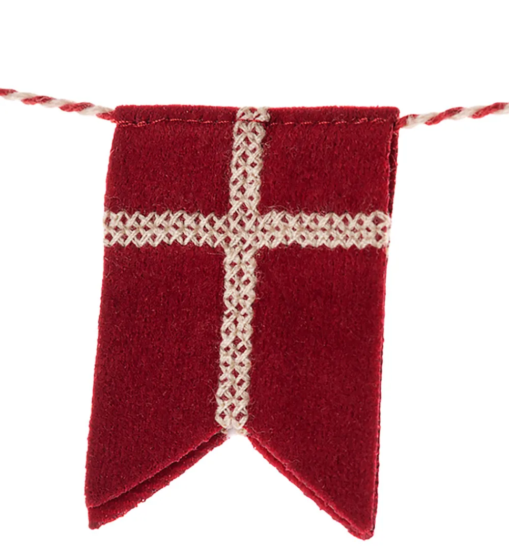 Flagranker-Maileg Flagranke - Dannebrog - 1,70 m