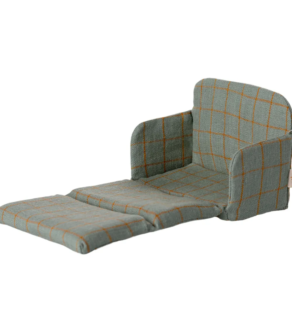 Maileg Dukker Og Tilbehør*Miniature Sofaseng - Mus - Tern