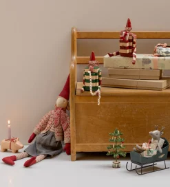 Maileg Dekoration|Julepynt*Nisse - Str. 4 - Pige m. Nederdel Og Cardigan