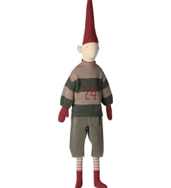 Julepynt|Dekoration-Maileg Nissedreng - Str. 6 - Strikket Sweater