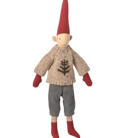 Maileg Julepynt|Dekoration*Nissedreng - Str. 2 - Strikket Bluse - Pixy
