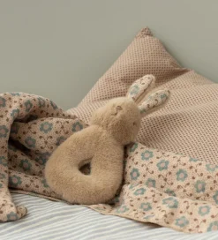 Maileg Gribelegetøj*Ranglesæt - Harerangle/Stofble- Cream Peach