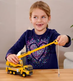 Majorette Biler, Tog Og Køretøjer*Arbejdsmaskine - Volvo Lastbilkran
