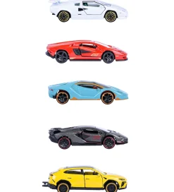 Majorette Biler, Tog Og Køretøjer*Biler - 5-pak - Lamborghini