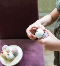 Legemad-MaMaMeMo Legemad - Cupcakes På Kagefad - Træ