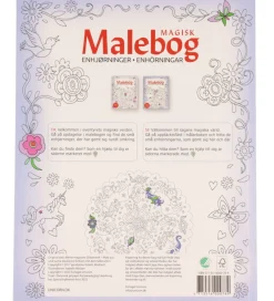 Malebog-Mandalas Malebog - Magisk - Enhjørninger