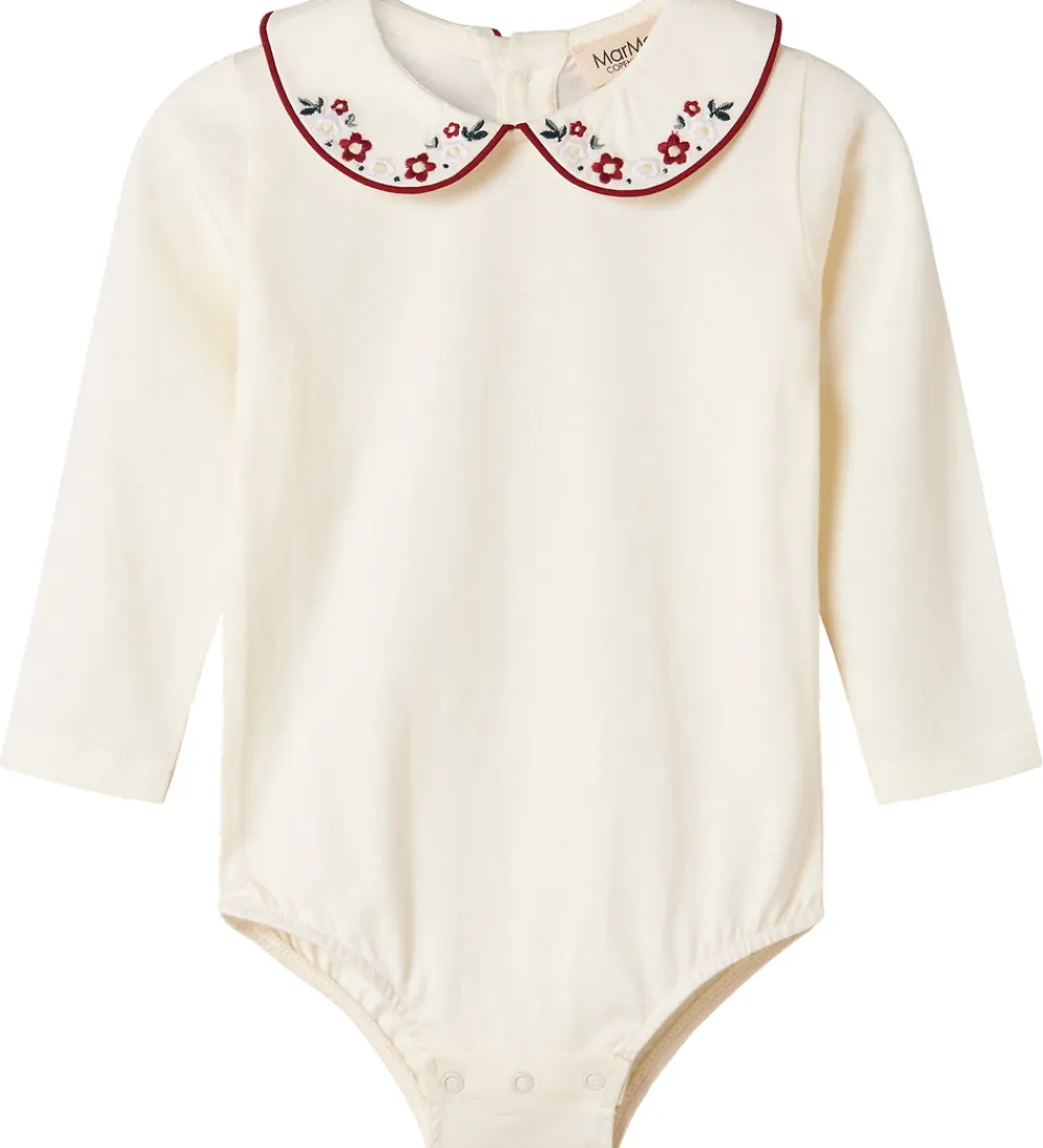 Juletøj|Bodyer-MarMar Body l/æ - Bomuld/Modal - Becki - Gentle White