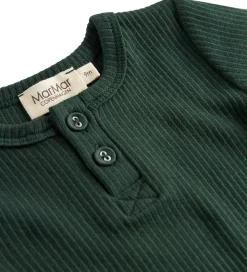 Juletøj|Bodyer-MarMar Body l/æ - Rib/Modal - Dark Leaf