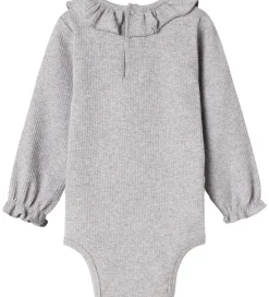 MarMar Bodyer*Body l/æ - Rib/Modal - Brandine - Light Grey Melange