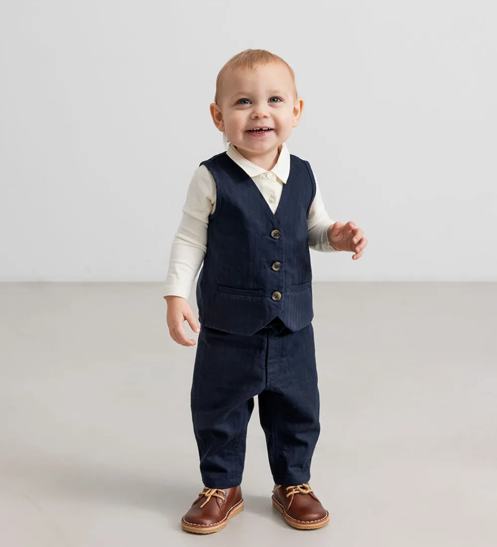Juletøj|Bukser Og Jeans-MarMar Bukser - Polle - Pilot Navy