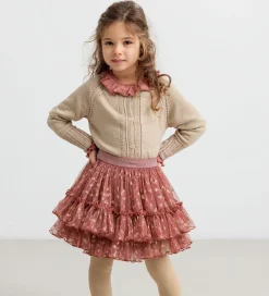 MarMar Cardigans*Cardigan - Strik - Tillie - Gold Glitter