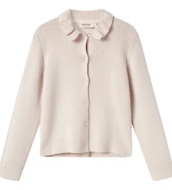 MarMar Striktrøjer*Cardigan - Uld/Bomuld - Tilda - Vanilla