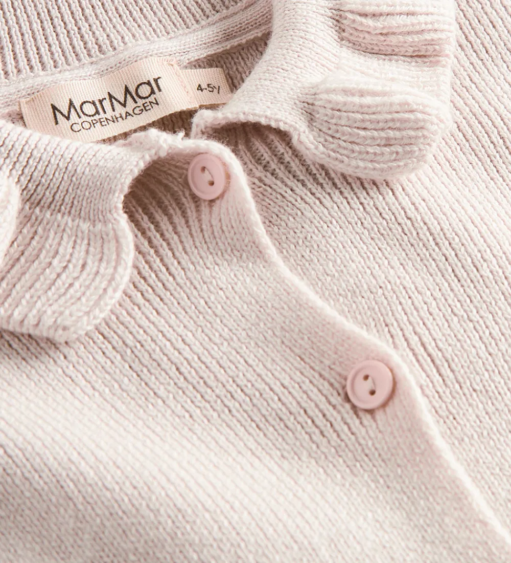 MarMar Striktrøjer*Cardigan - Uld/Bomuld - Tilda - Vanilla